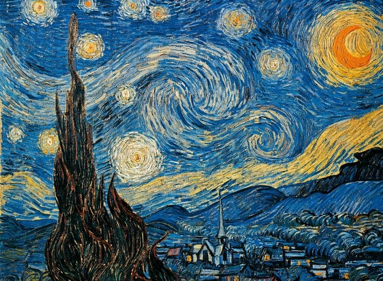 Produktbild: Vincent Van Gogh - Sternennacht. Puzzle 1000 Teile