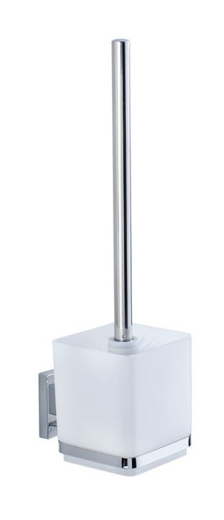 Produktbild: Vacuum-Loc&reg; WC-Garnitur Mod. Quadro Edelstahl, Befestigen ohne bohren