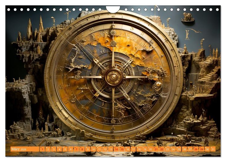 Produktbild: Antike Wegweiser (Wandkalender 2026 DIN A4 quer), CALVENDO Monatskalender