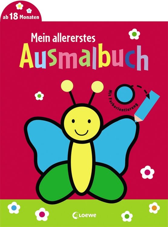 Produktbild: Mein allererstes Ausmalbuch (Schmetterling)