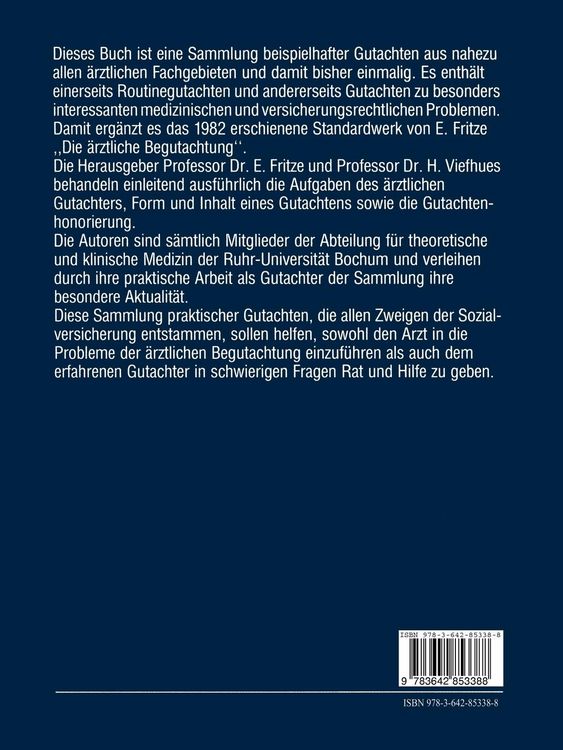 Produktbild: Das &auml;rztliche Gutachten