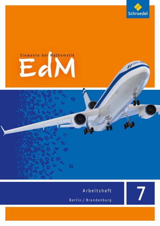 Produktbild: Elemente der Mathematik 7. Arbeitsheft. Sekundarstufe 1. Berlin / Brandenburg