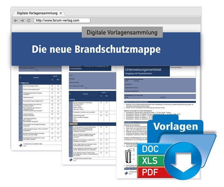 Produktbild: Die neue Brandschutzmappe