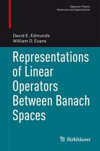 Produktbild: Representations of Linear Operators Between Banach Spaces