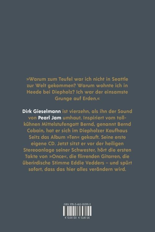 Produktbild: Dirk Gieselmann &uuml;ber Pearl Jam oder Du sollst keine gute Laune haben