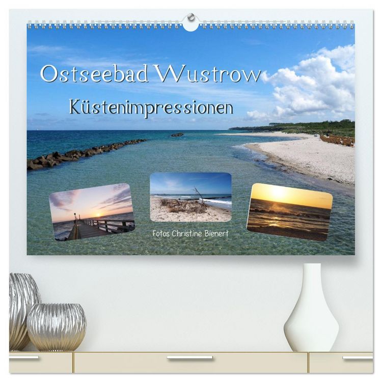 Produktbild: Ostseebad Wustrow K&uuml;stenimpressionen (hochwertiger Premium Wandkalender 2026 DIN A2 quer), Kunstdruck in Hochglanz