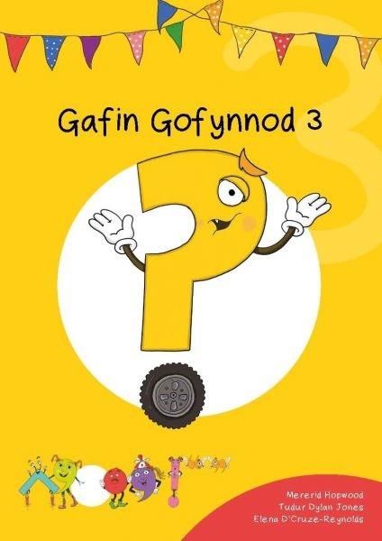 Produktbild: Cyfres Cymeriadau Difyr: Glud y Geiriau - Gafin Gofynnod 3