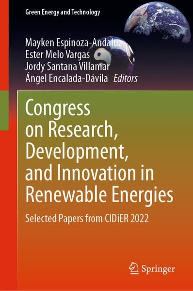 Produktbild: Congress on Research, Development, and Innovation in Renewable Energies