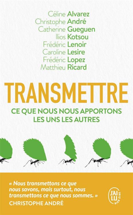 Produktbild: Transmettre : ce que nous nous apportons les uns les autres