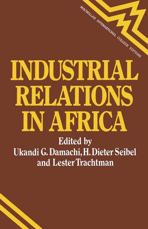 Produktbild: Industrial Relations in Africa
