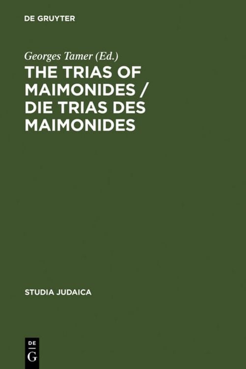 Produktbild: The Trias of Maimonides / Die Trias des Maimonides