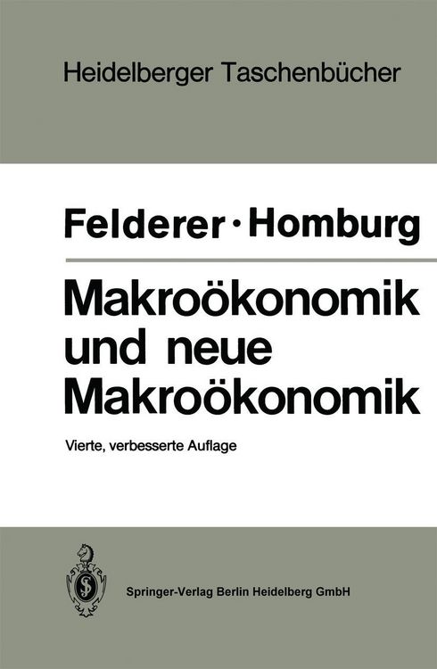 Produktbild: Makro&ouml;konomik und neue Makro&ouml;konomik