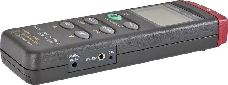 Produktbild: VOLTCRAFT K204 Temperatur-Messger&auml;t -200 - +1370&deg;C F&uuml;hler-Typ K Datenlogger-Funktion