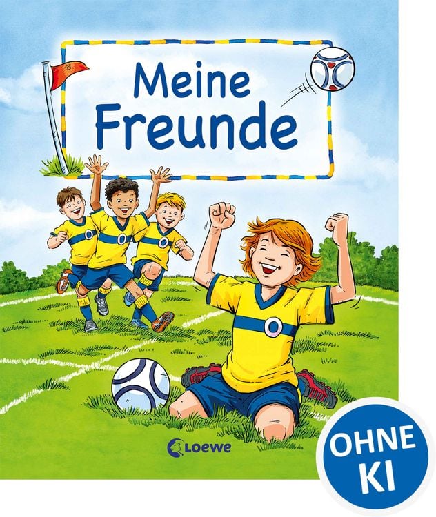 Produktbild: Meine Freunde (Motiv Fu&szlig;ball)