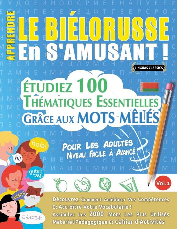 Produktbild: APPRENDRE LE BI&Eacute;LORUSSE EN S'AMUSANT - POUR LES ADULTES