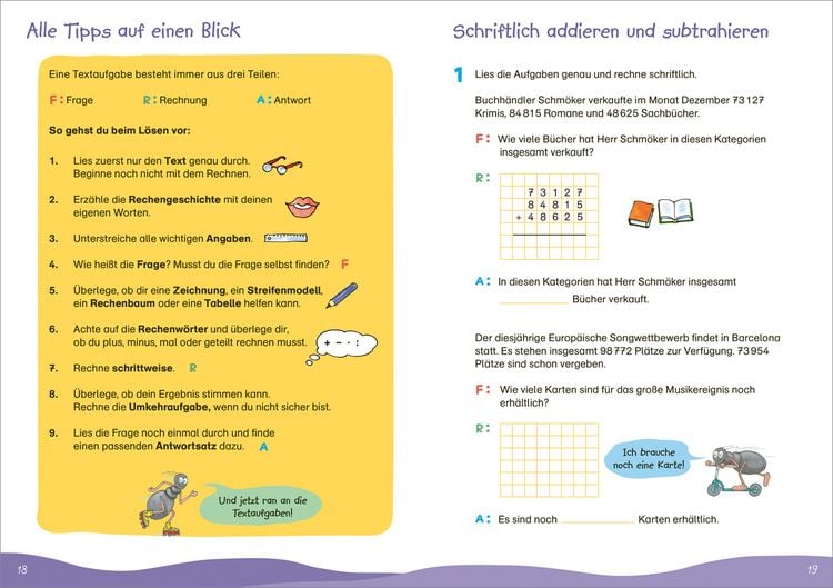 Produktbild: Fit f&uuml;r Textaufgaben 4. Klasse. Mein &Uuml;bungsheft
