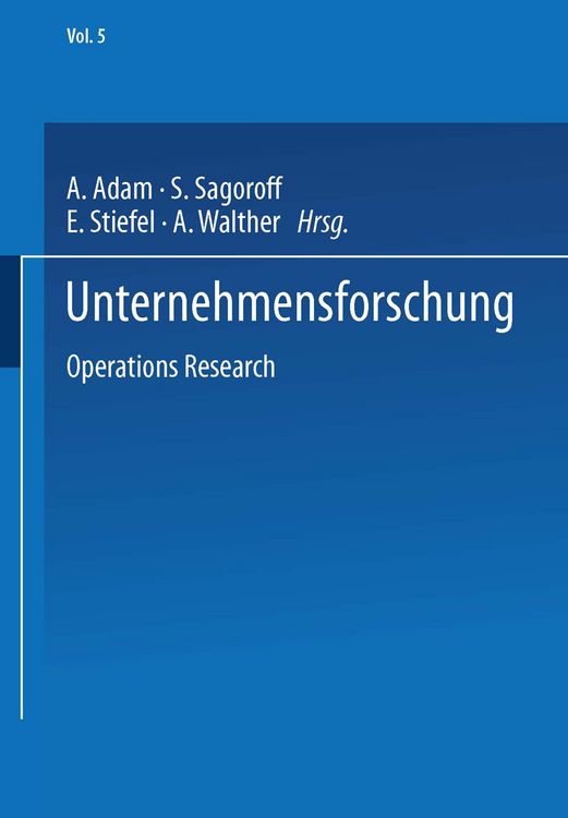 Produktbild: Unternehmensforschung