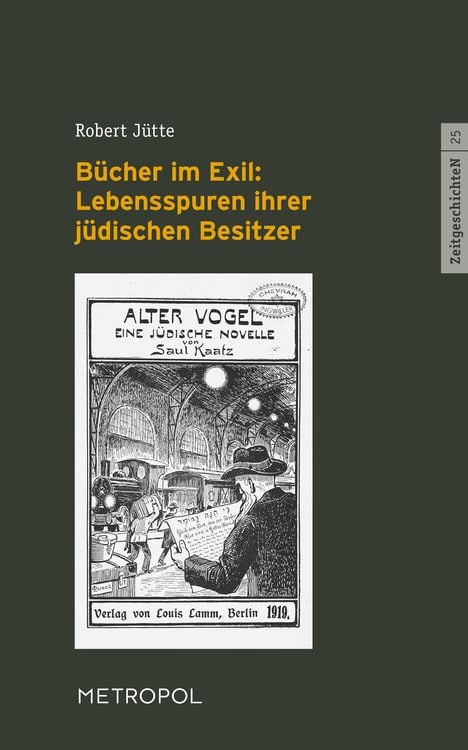 Produktbild: Bücher im Exil: Lebensspuren ihrer jüdischen Besitzer