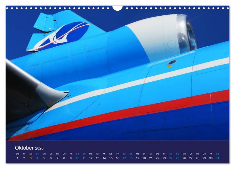 Produktbild: Seltene Luftfahrt Perspektiven (Wandkalender 2026 DIN A3 quer), CALVENDO Monatskalender