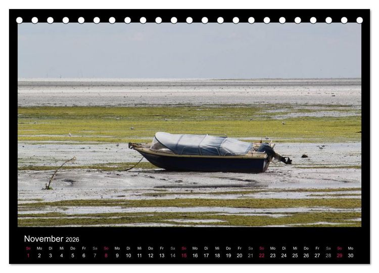 Produktbild: Texel, eine Perle Hollands (Tischkalender 2026 DIN A5 quer), CALVENDO Monatskalender