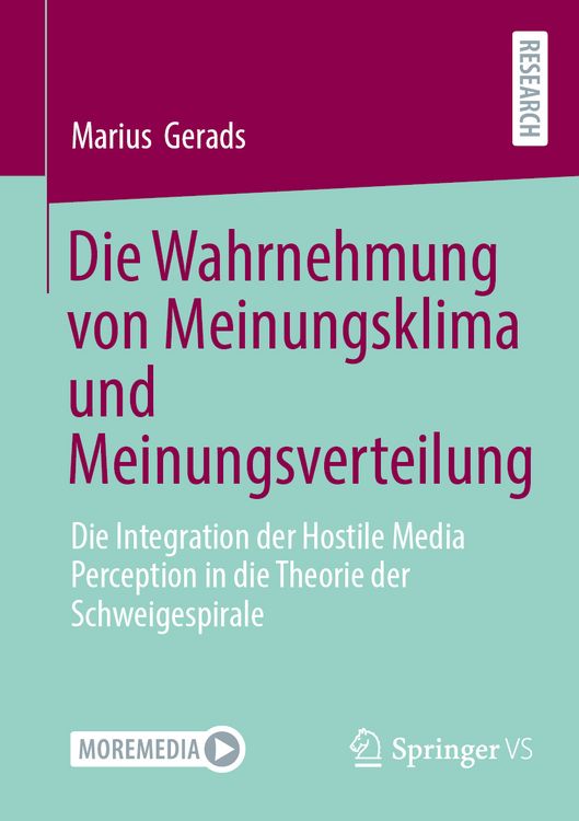 Produktbild: Die Wahrnehmung von Meinungsklima und Meinungsverteilung