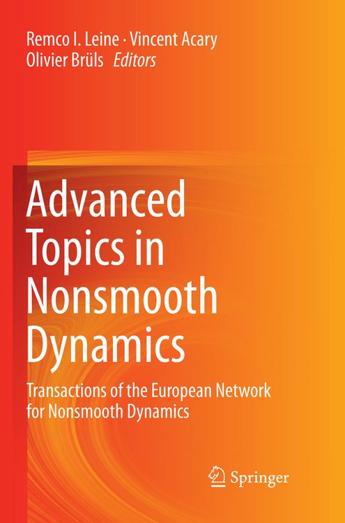 Produktbild: Advanced Topics in Nonsmooth Dynamics