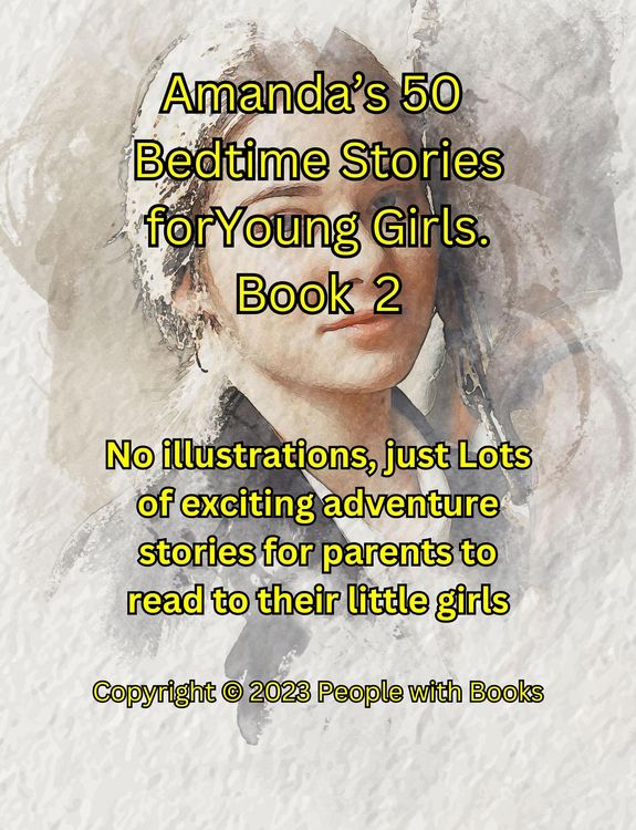 Produktbild: Amanda's 50 Bedtime Stories for Young Girls Book 2.