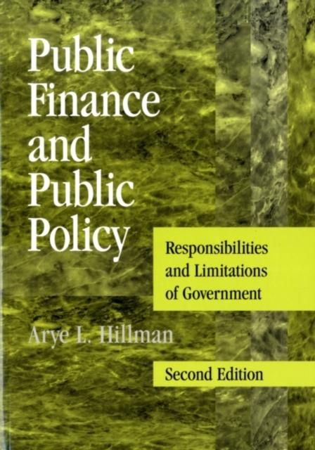 Produktbild: Public Finance and Public Policy