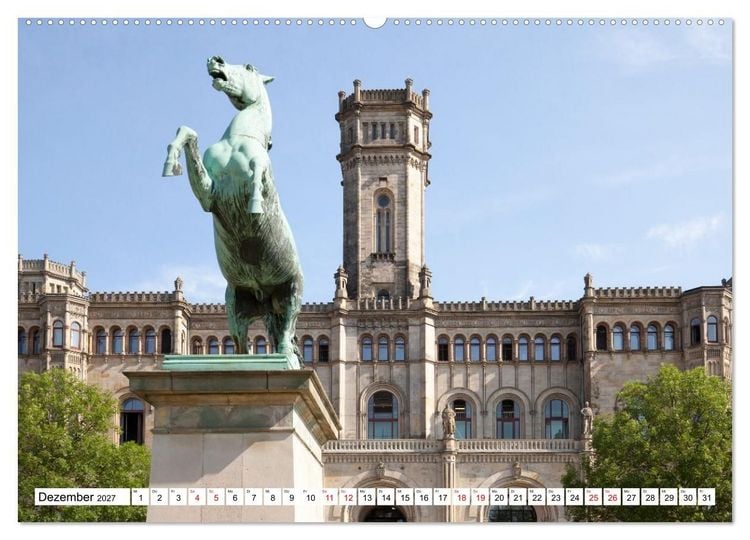 Produktbild: Hannover - Momente einer Reise (Wandkalender 2027 DIN A2 quer), CALVENDO Monatskalender