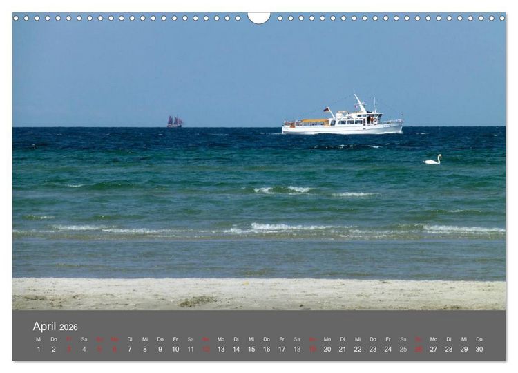 Produktbild: Boltenhagen - Meer erleben (Wandkalender 2026 DIN A3 quer), CALVENDO Monatskalender