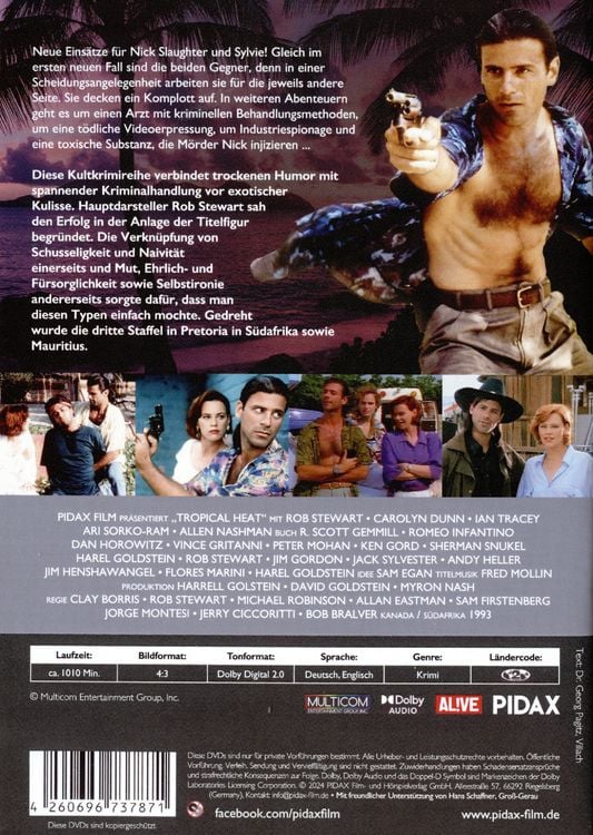 Produktbild: Tropical Heat, Staffel 3 / Die letzten 22 Folgen der exotischen Kultkrimiserie (Pidax Serien-Klassiker) [4 DVDs]