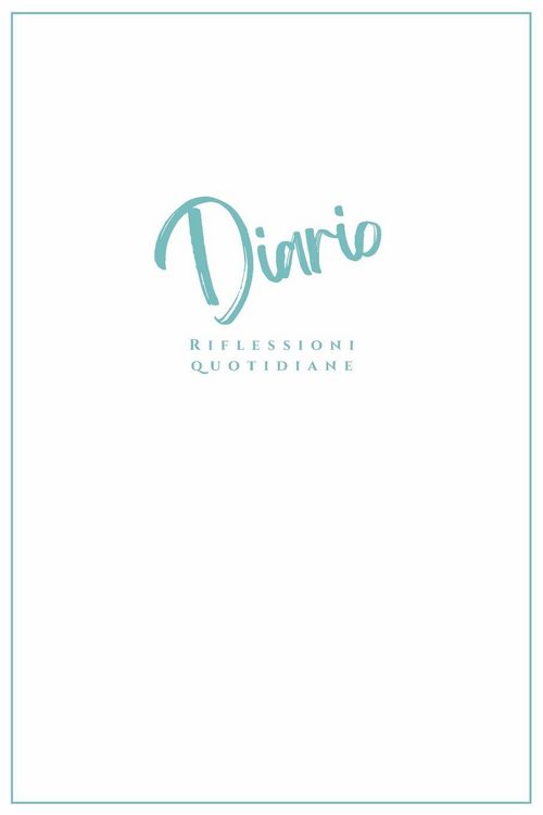 Produktbild: DIARIO Riflessioni Quotidiane