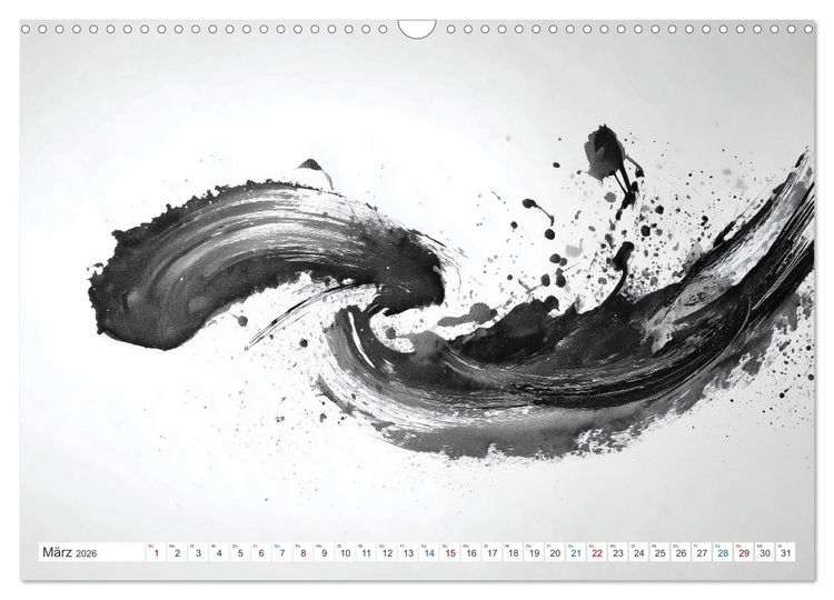 Produktbild: Design trifft Zeit (Wandkalender 2026 DIN A3 quer), CALVENDO Monatskalender