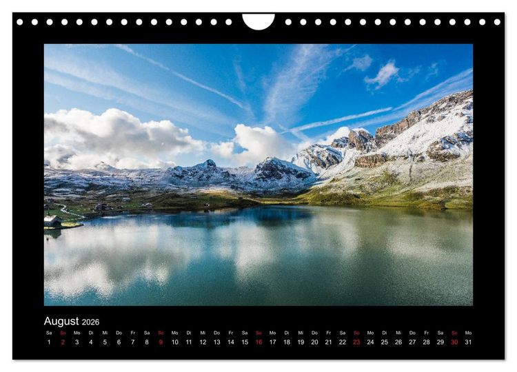 Produktbild: My Switzerland (Wandkalender 2026 DIN A4 quer), CALVENDO Monatskalender
