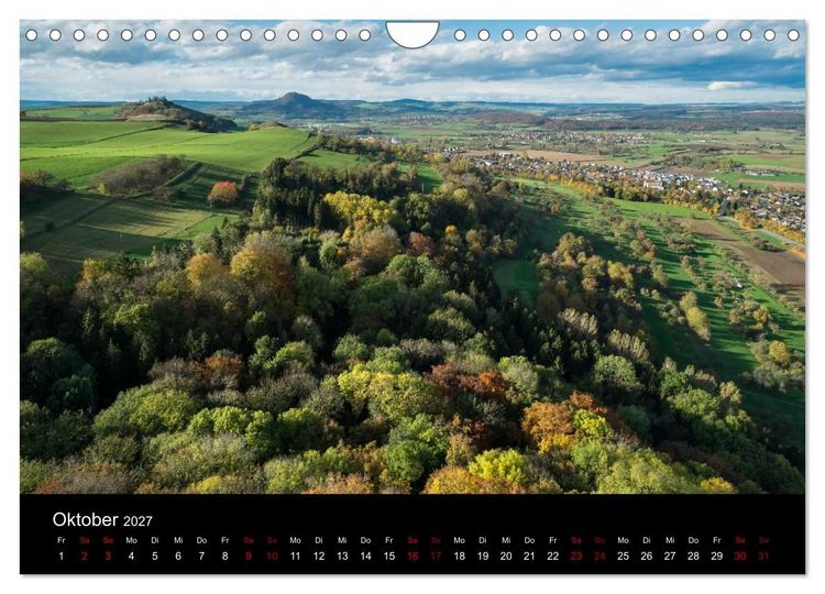 Produktbild: Der Hegau - Wanderparadies am westlichen Bodensee (Wandkalender 2027 DIN A4 quer), CALVENDO Monatskalender