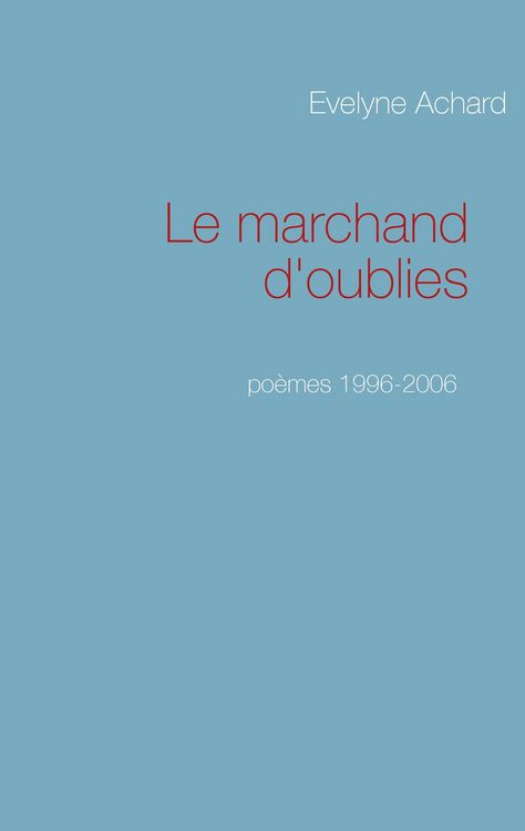 Produktbild: Le marchand d'oublies