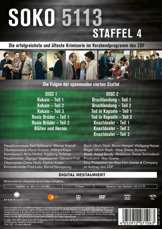 Produktbild: SOKO 5113 - Staffel 4 [2 DVDs]