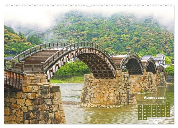 Produktbild: Japan: Entdecken Sie gelebte Tradition und einzigartige Naturwunder (hochwertiger Premium Wandkalender 2027 DIN A2 quer), Kunstdruck in Hochglanz