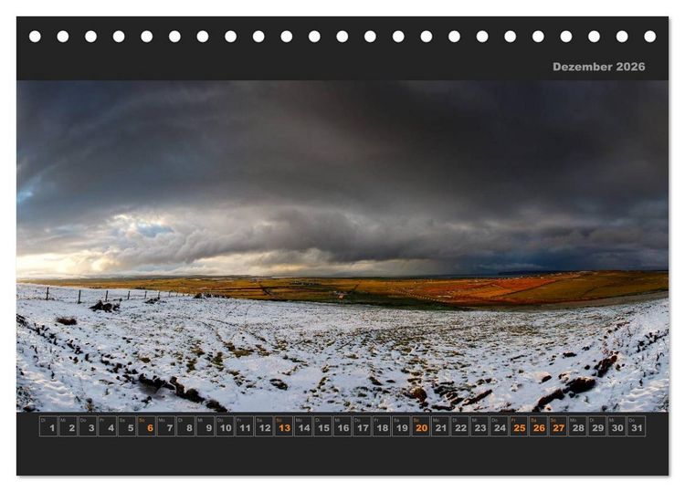 Produktbild: Schottland - Land der Legenden (Tischkalender 2026 DIN A5 quer), CALVENDO Monatskalender