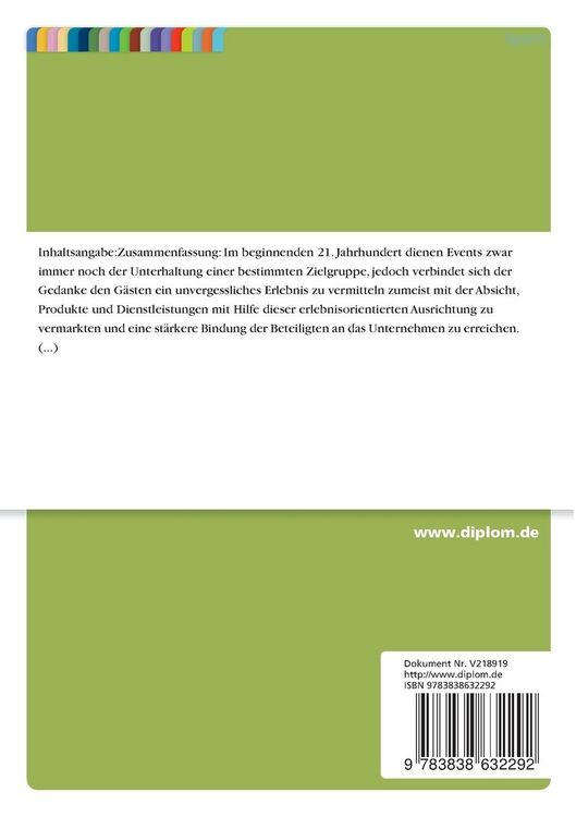 Produktbild: Events und Emotionen