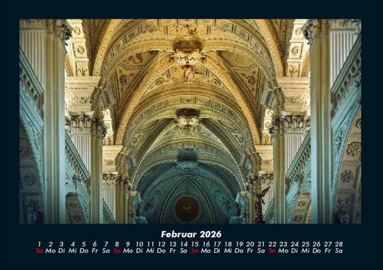 Produktbild: Architektur 2026 Fotokalender DIN A4