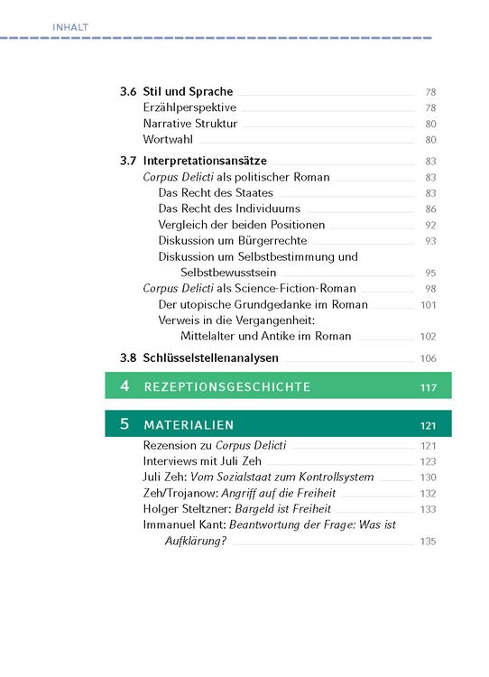 Produktbild: Corpus Delicti von Juli  Zeh - Textanalyse und Interpretation
