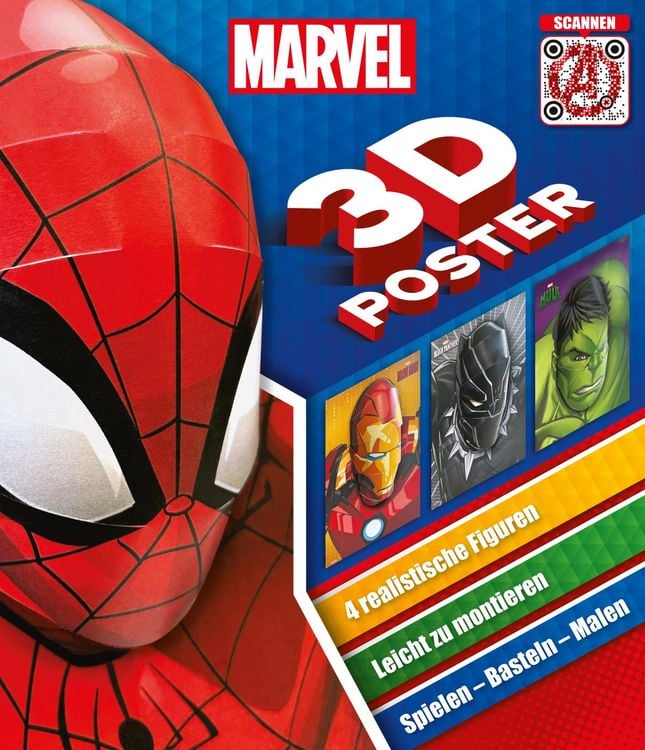 Produktbild: MARVEL: 3D-Poster
