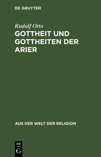 Produktbild: Gottheit und Gottheiten der Arier