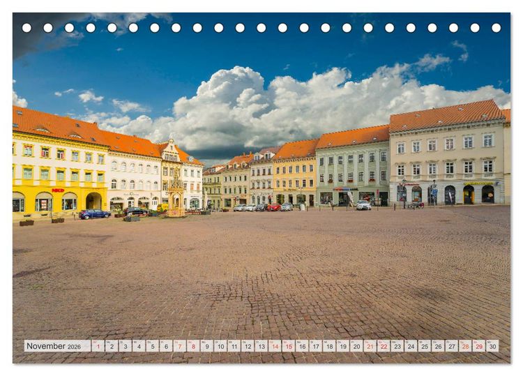 Produktbild: Oschatz Impressionen (Tischkalender 2026 DIN A5 quer), CALVENDO Monatskalender