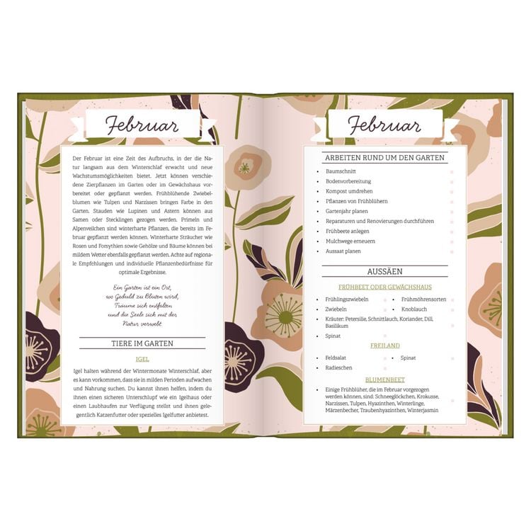 Produktbild: Gartentagebuch Garten Liebe - Mein Gartenjahr: Gartenbuch und Gartenplaner f&uuml;r d