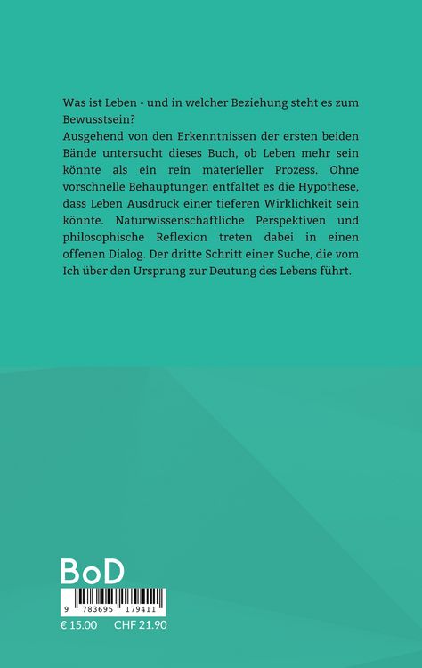 Produktbild: Das Ich und der Ursprung - Eine philosophische Trilogie