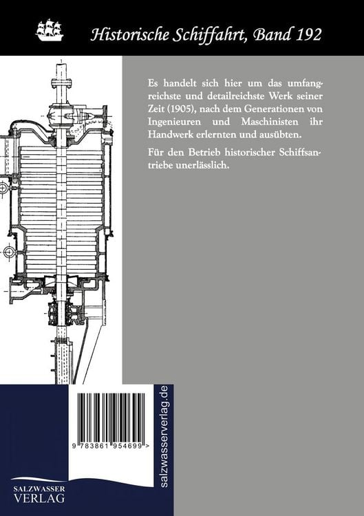 Produktbild: Berechnung und Konstruktion von Schiffsmaschinen und Schiffsturbinen