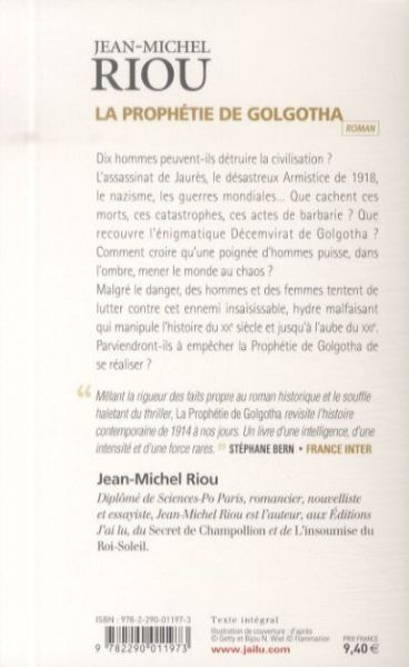Produktbild: La proph&eacute;tie de Golgotha