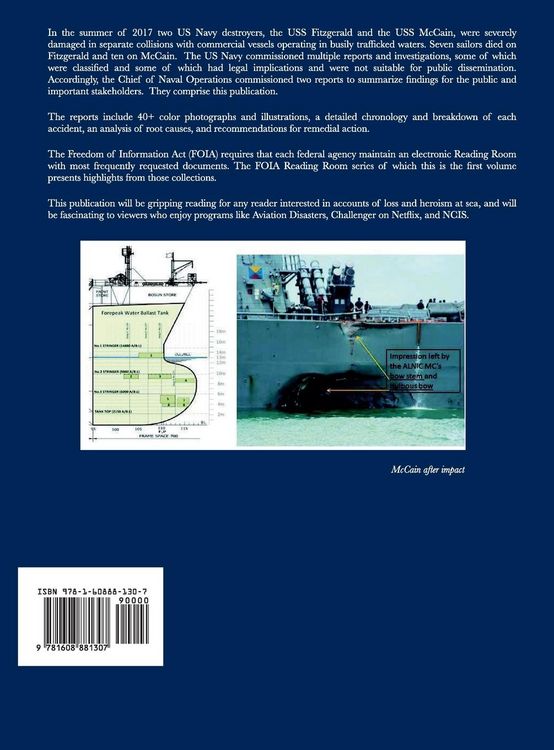 Produktbild: Reports on the Collisions of USS McCain and USS Fitzgerald